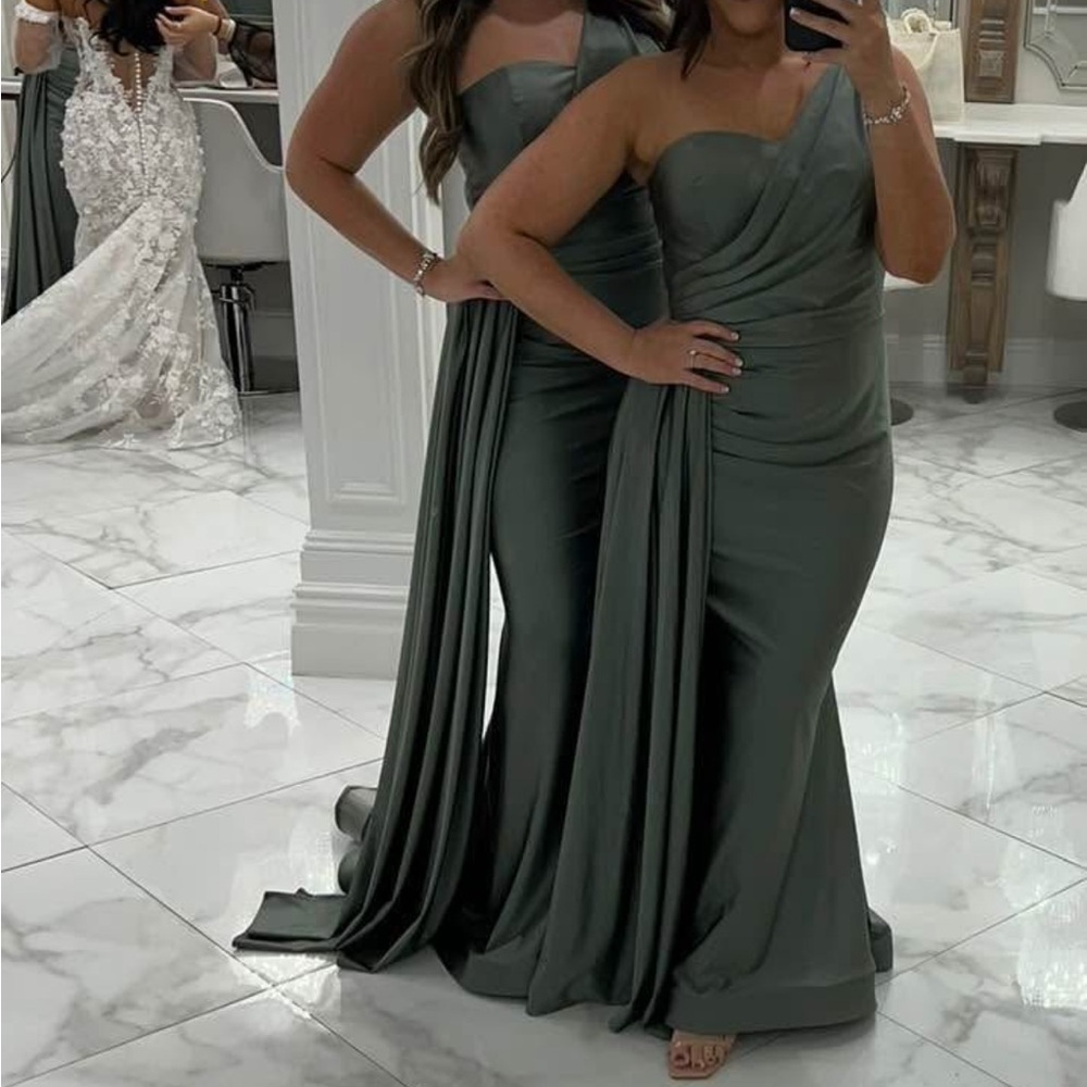 Jessica Angel Sage Green Dress